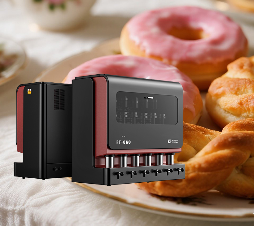 全自動(dòng)索氏提取儀測(cè)定大麻花、甜甜圈中的粗脂肪含量